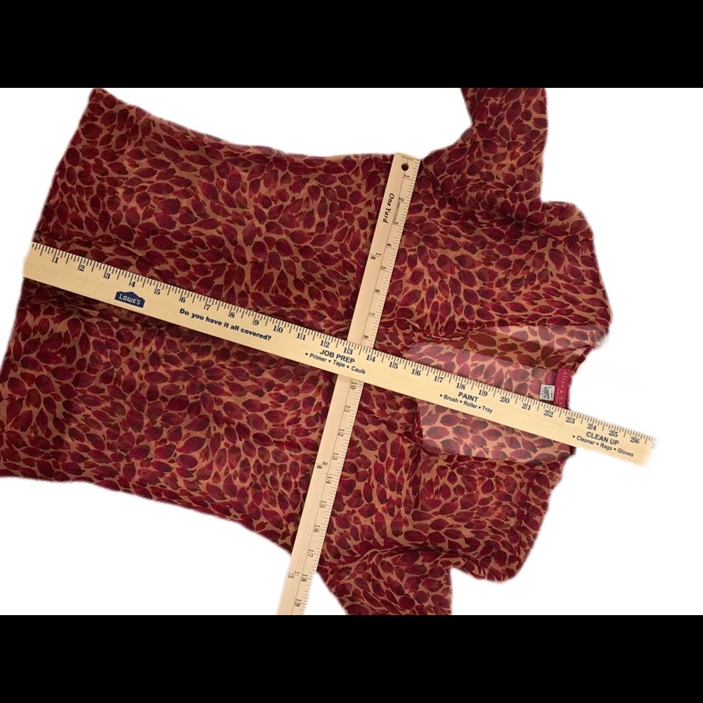 Alice & Trixie New York ❤NEW❤ Medium (M) Silk Tie Neck Blouse - Picture 10 of 10